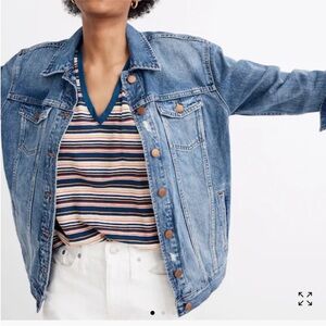 Madewell Oversized Trucker Denim Jacket
